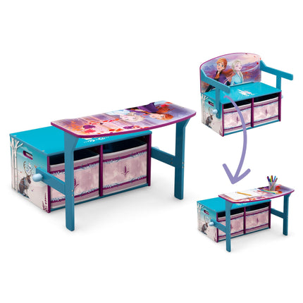 Delta Children Kids Convertible Activity Bench - G