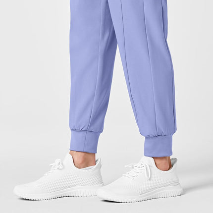 Calvin Klein WonderWink Women's Maternity Jogger Pant, Ceil Blue, Large