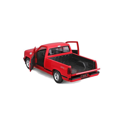 Maisto 32901-00000022 1:24 Chevrolet 454 SS Pick-Up Truck-M32901R-Red-Child Vehicle for 3 Years and Above, Red