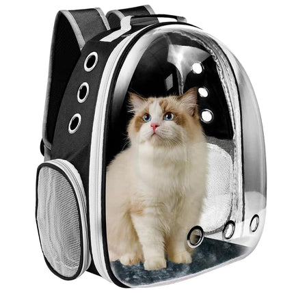 Cat Backpack Carrier, Pet Cat Carrier with Ventila
