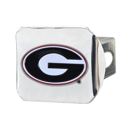 FanMats 22685: Georgia Bulldogs Hitch Cover - 3D Color Emblem
