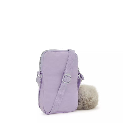 Kipling Women's Tally Minibag, Lightweight Crossbody Mini, Nylon Phone Bag, Bridal Lavender, 4.4''L x 6.9''H x 1''D