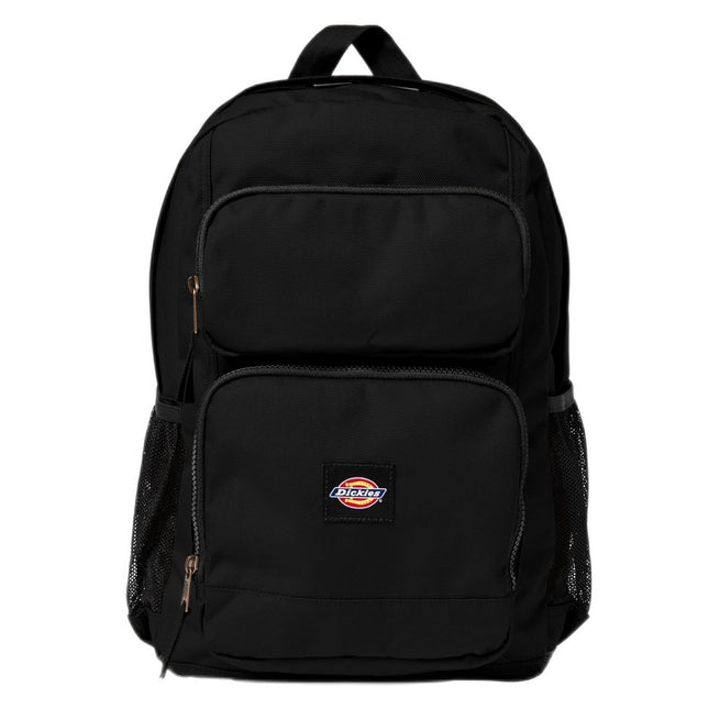Dickies Unisex's Double Pocket Backpack, Black, AL