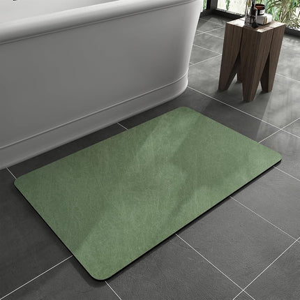 MontVoo -Bath Mat Rug-Rubber Backing Non Slip Quic