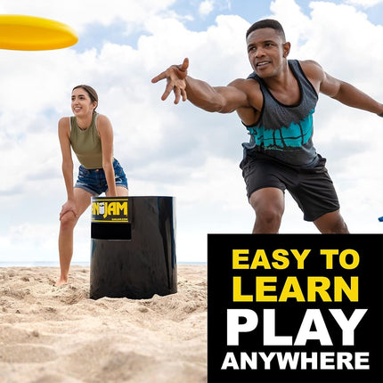 Kan Jam Original Disc Toss Game, American Made, for Backyard, Beach, Park, Tailgates, Outdoors and Indoors