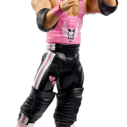 WWE MATTEL GCB67 WWE SummerSlam Bret Hitman Hart Figura de Acción a Escala de 6 Pulgadas con Articulación y Equipo de Lucha, Multicolor
