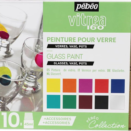Pebeo V160 Collection Set, Assorted, 10X45ml