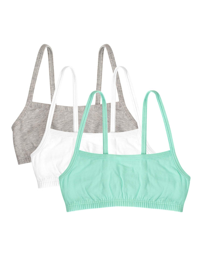 Fruit of the Loom Girls' Spaghetti Strap Sport Bra