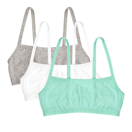 Fruit of the Loom Girls' Spaghetti Strap Sports Br