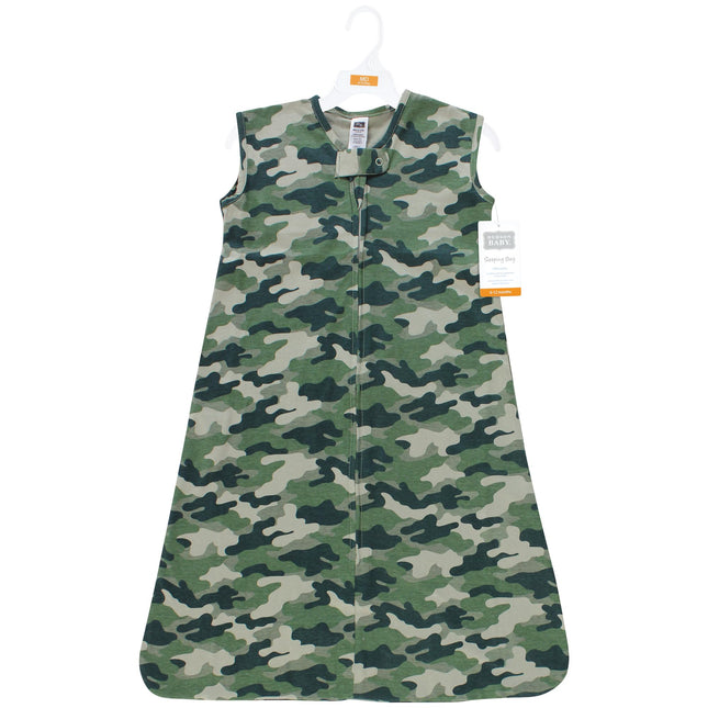 Gigoteuse portable sans manches en coton pour bébé unisexe Hudson Baby, imprimé camouflage, 6-12 mois