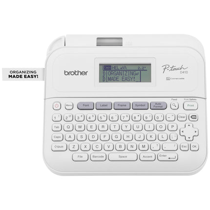 BROTHER P-Touch PT-D410 Home/Office Advanced Label Maker | Connect via USB to Create and Print on TZe Label Tapes up to ~3/4 inch