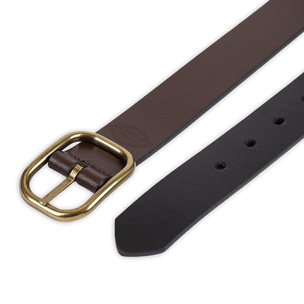 Ceinture réversible Dickies pour femme, marron/noir, moyenne