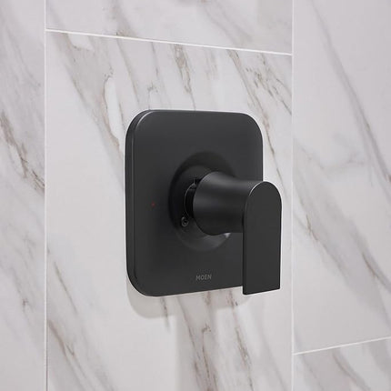 Moen UT2473NHBL Genta M-CORE 3-Series 1-Handle Tub and Shower Trim Kit, Valve Required, Matte Black