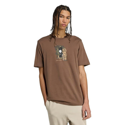 adidas Men's Camouflage Graphic T-Shirt, Earth Str