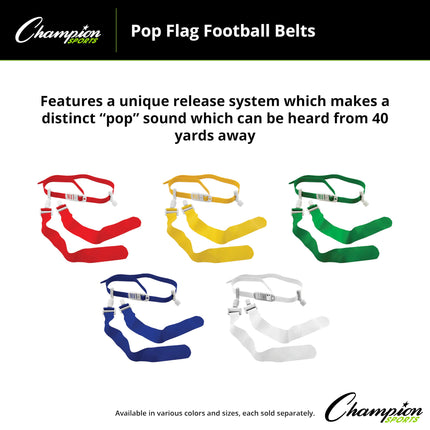 Champion Sports unisex-adult Flag Football Belts