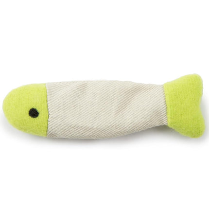 SmartyKat (paquete de 3) juguetes de pescado crujientes con hierba gatera para gatos - multicolor, paquete de 3