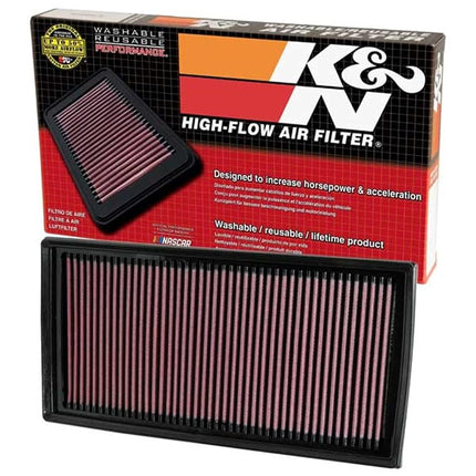 K&N Engine Air Filter: High Performance, Premium, Washable, Panel Filter: 2006-2015 (C63 AMG, E63 AMG, CLS63 AMG, ML63 AMG, CLK63 AMG, CLS63 AMG, R63 AMG, S63 AMG), 33-2405