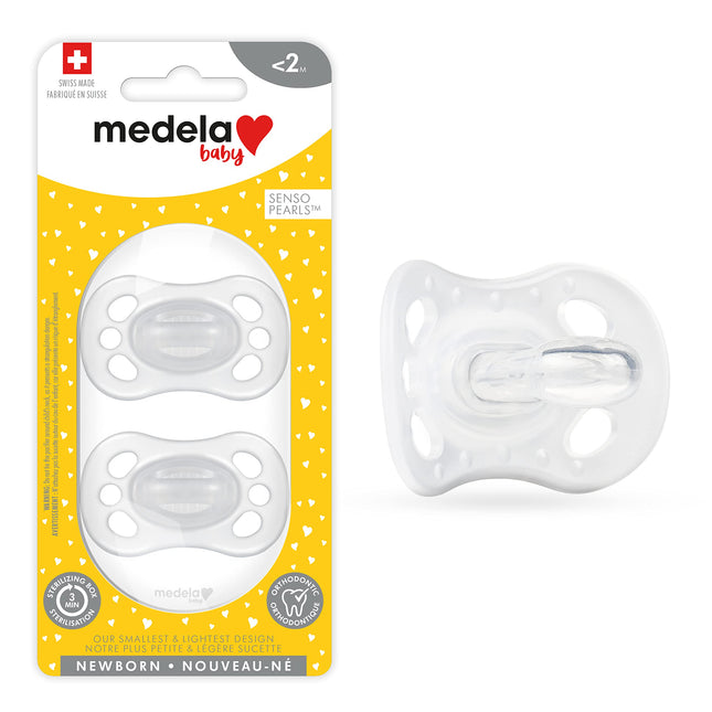 Medela Baby Pacifier | Newborn 0-2 Months | 2-Pack