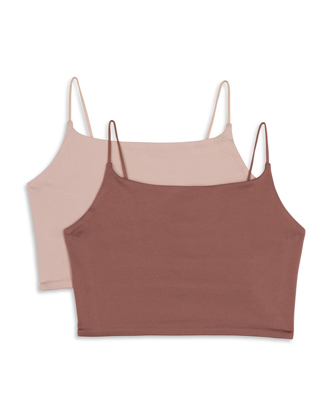 Maidenform Girls' Comfort Brami Bralette, 2 Pack T