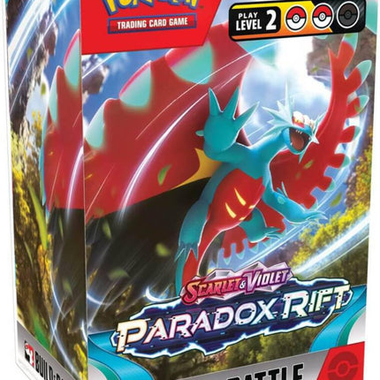 Pokémon: Escarlata y Púrpura 4: Caja de Construcción y Combate de Paradox Rift