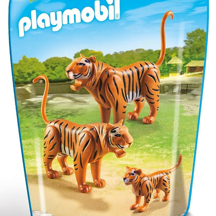 Playmobil 6645 City Life Tiger Family, Fun Imagina