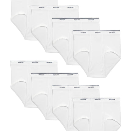 Fruit of the Loom Men's Basic White Brief Multipac