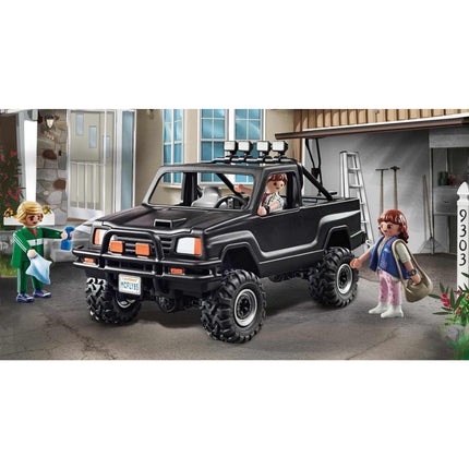 Playmobil Regreso al Futuro 70633 Camioneta de Marty, para niños de 5 años en adelante, juego de rol imaginativo y divertido, sets de juego aptos para niños de 4 años en adelante.