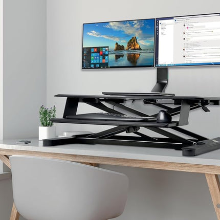 Kensington Smartfit Space Saving Dual Monitor Arm, Up To Two 27" Monitors