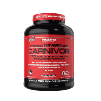 MuscleMeds Carnivor Beef Protein Isolate Powder, C