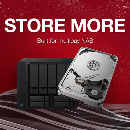 Seagate IronWolf Pro, 10TB, Internal Hard Drive, NAS, CMR, 3.5 Inch, SATA, 6GB/s, 7.200 RPM, 256MB Cache, for RAID Network Attached Storage, 3 year Rescue Services (ST10000NE000)