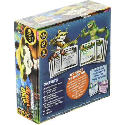 IELLO: King of Tokyo Power Up, New Edition, Set of Evolution Cards to Power up Your Monsters Included, 30 Minute Play Time, 2 to 6 Players, Ages 10 and Up
