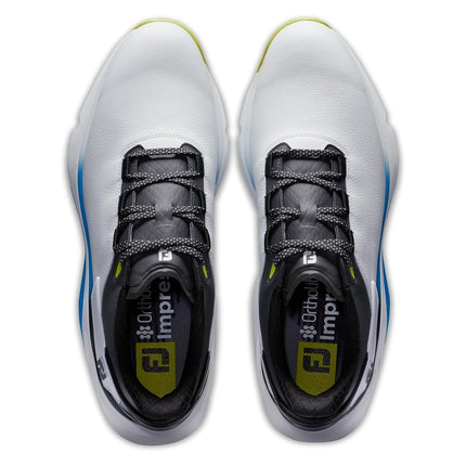 FootJoy Men's Pro/SLX Carbon Golf Shoe, White/Black/Multi, 10 UK
