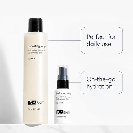 PCA SKIN Hydrating Face Toner - Alcohol-Free Moisturizing Antioxidant Facial Treatment to Purify Pores, Alcohol-Free & Non-Comedogenic Formula (1 fl oz)