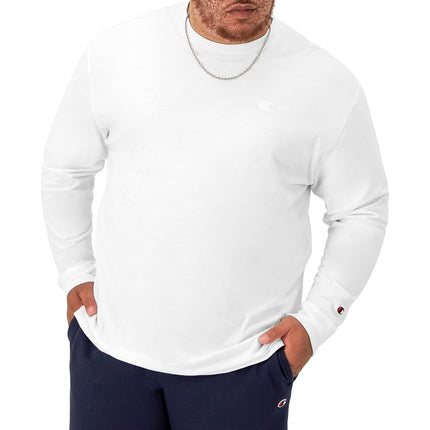 Champion Men's Long Sleeve T-Shirt, Classic T-Shir
