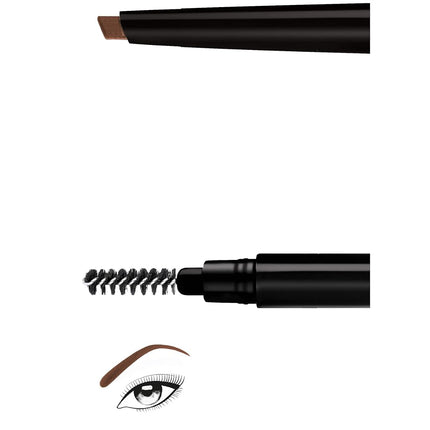 L'Oréal Paris Makeup Brow Stylist Shape & Fill Mechanical Eye Brow Makeup Pencil, Brunette, 0.2g.