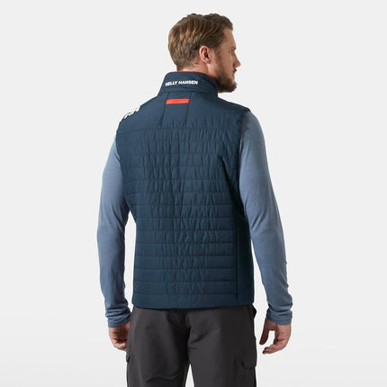 Helly Hansen Mens Crew Insulated Vest 2.0, 3XL, Navy