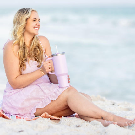 Sip+Sea Cayman 40oz. Tumbler with Handle and Straw Lid