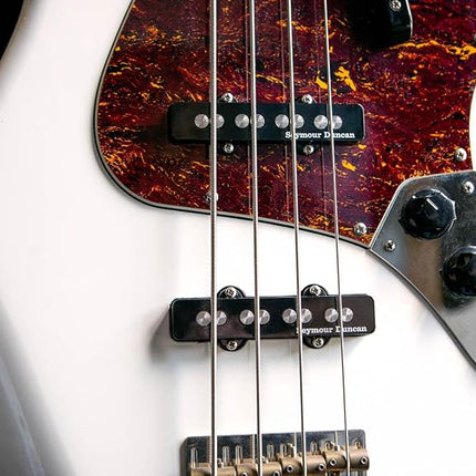Seymour Duncan Quarter Pound 4-String Jazz Bass Pickup Set Black
