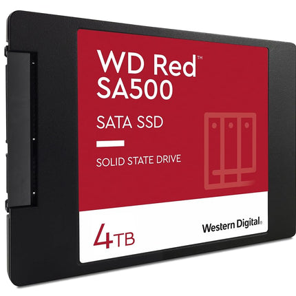 WD Red SA500 4TB NAS SATA SSD 2.5 Inch