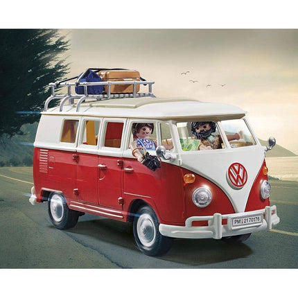 Playmobil 70176 Volkswagen T1 Camping Bus, Multicolor, 51.5 x 38.5 x 12.5 cm
