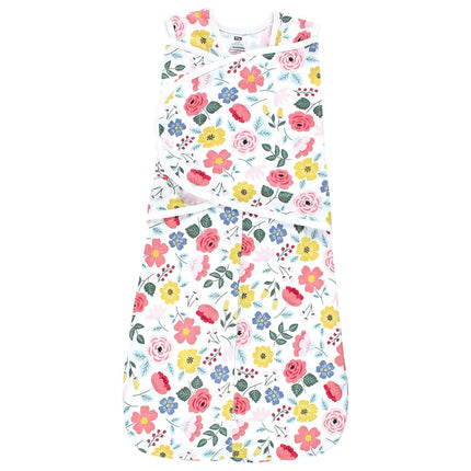 Saco de dormir tipo arrullo convertible unisex para bebé Hudson Baby, Botanical Moderno, 3-9 meses