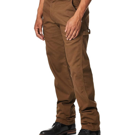 Dickies Men's Tough Max Duck Carpenter Pant, Stonewashed Timber, 32W x 32L