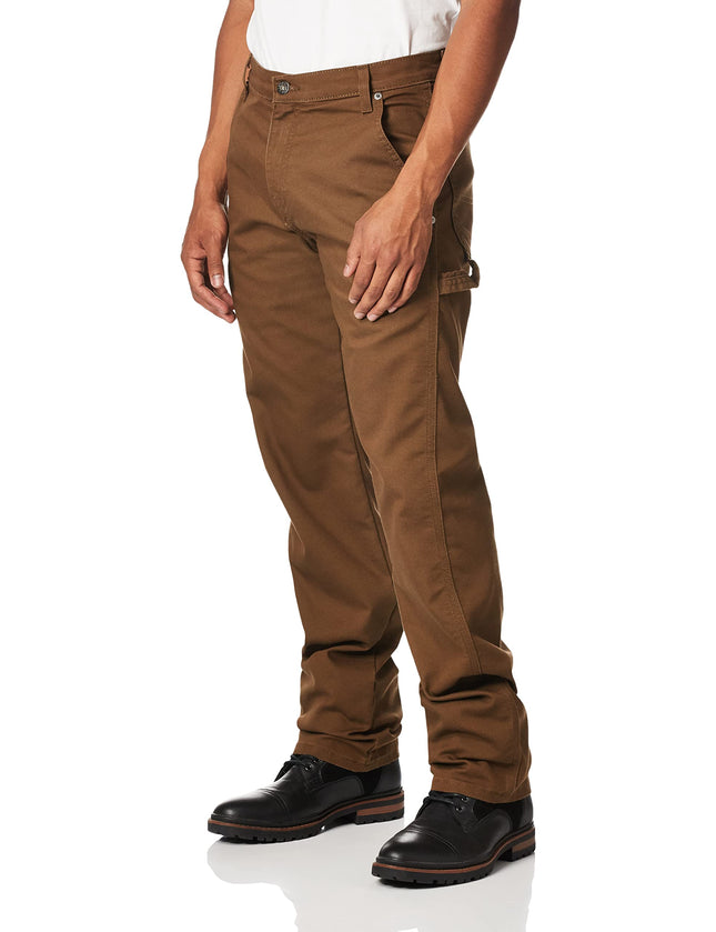 Dickies Men's Tough Max Duck Carpenter Pant, Stonewashed Timber, 32W x 32L