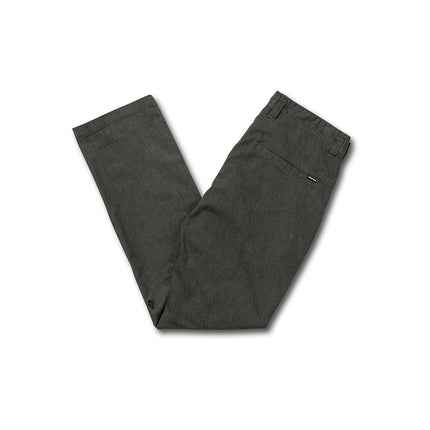Volcom Men's Frickin Modern Fit Stretch Chino Pant, Charcoal Heather 1, 30W x 34L