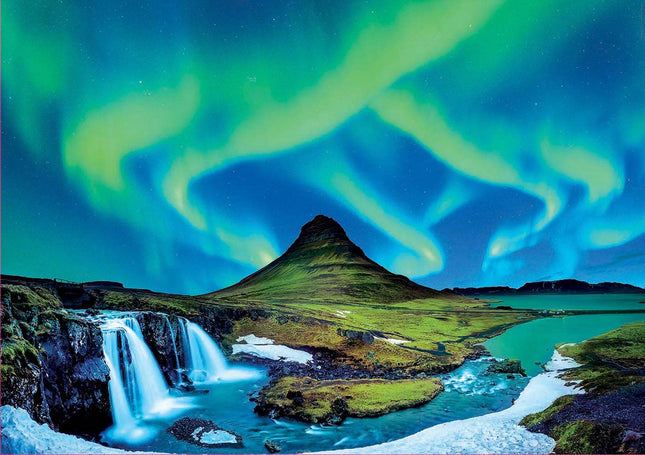Educa Puzzle* - 1500 Pieces - Aurora Borealis, Iceland