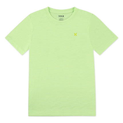 Hurley Boys' Camiseta básica suave Cloud Slub, Digi Lemon, 7