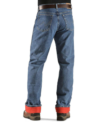 Wrangler Rugged Wear Men's Woodland Thermal Jean ,