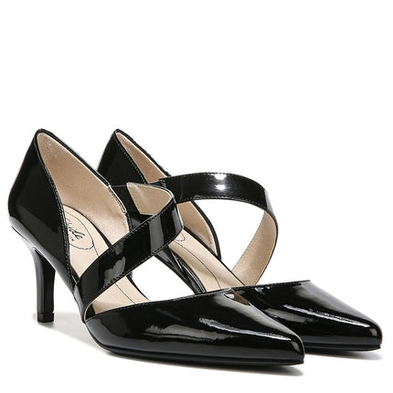 LifeStride Women's, Suki Pump, Black Patent, 9.5