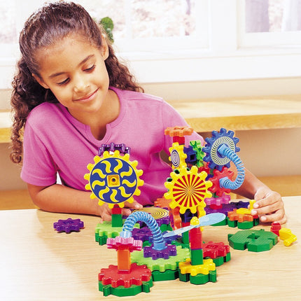 Learning Resources Gears! Gears! Gears! Gizmos Building Set, Gears & Construction Toy, STEM Toys, Gears for Kids