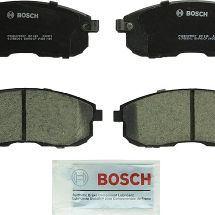 Bosch BC815 QuietCast Premium Ceramic Disc Brake Pad Set For: Infiniti G20, G35, I30; Nissan Altima, Cube, Maxima, Sentra, 350Z, Front